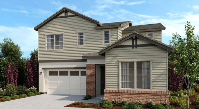 Attached, Exterior, Facade, American Craftsman