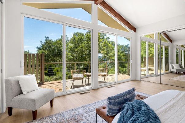 Interior, Sun Room, Wood Texture Flooring