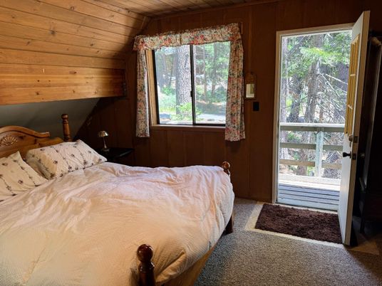 Bedroom, Interior, Wooden Ceilings, Wooden Walls