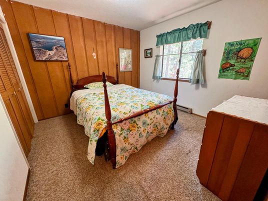 Bedroom, Interior, Wooden Walls