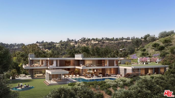 Backyard, Exterior, Facade, Pool, Modern