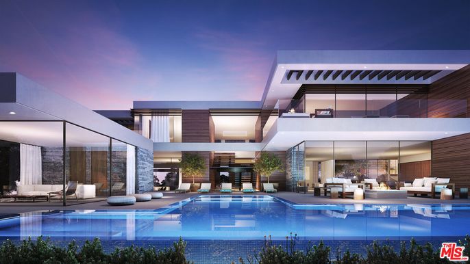 Exterior, Facade, Pool, Modern