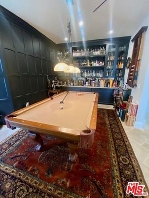 Billiard Table, Game Room, Interior, Pendant Lights, Recessed Lighting