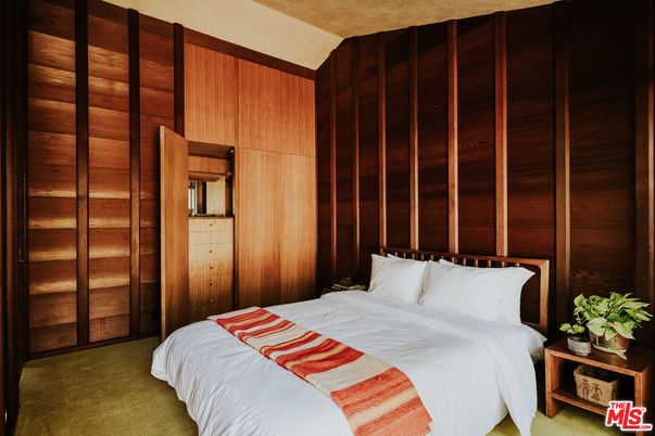 Bedroom, Interior, Wooden Walls