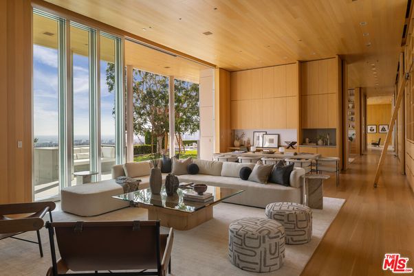 Interior, Living room, Recessed Lighting, Wooden Ceilings, Wood Texture Flooring