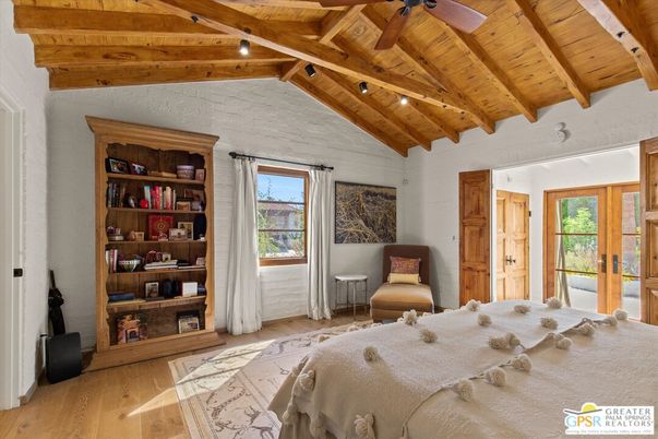 Bedroom, Interior, Wooden Beams, Wooden Ceilings, Wood Texture Flooring
