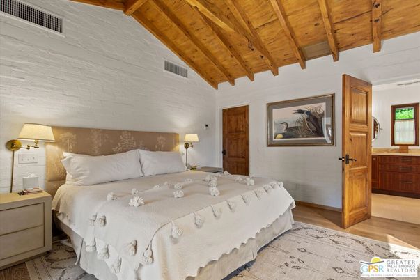 Bedroom, Interior, Wooden Beams, Wooden Ceilings, Wood Texture Flooring