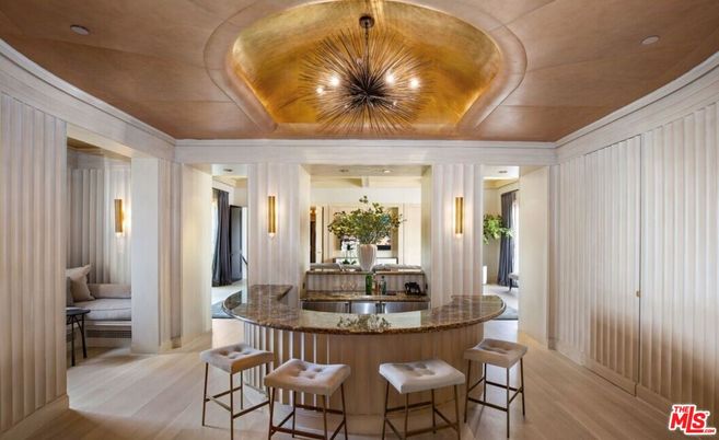 Interior, Pendant Lights, Recessed Lighting, Wooden Ceilings, Wood Texture Flooring