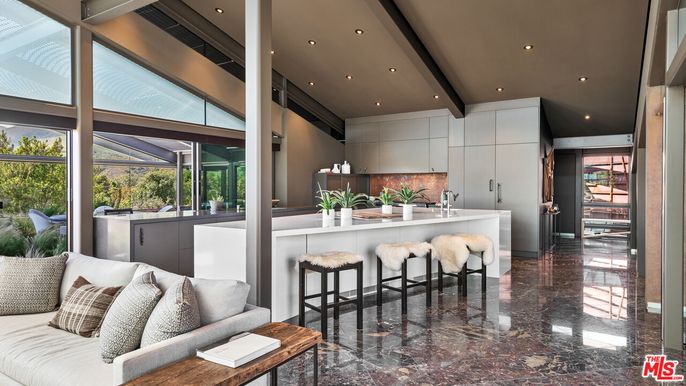 Interior, Kitchen, Living room, Recessed Lighting