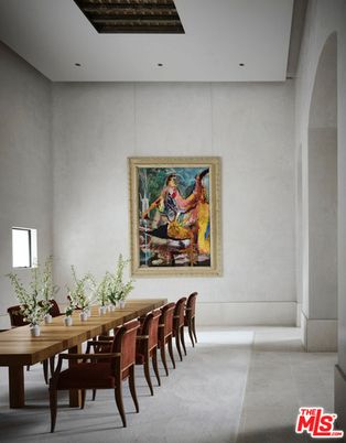 Dining room, Interior, Recessed Lighting