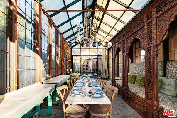 Dining room, Interior, Sun Room