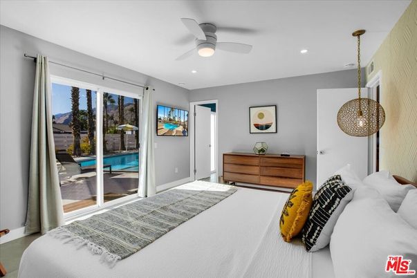 Bedroom, Interior, Pendant Lights, Recessed Lighting