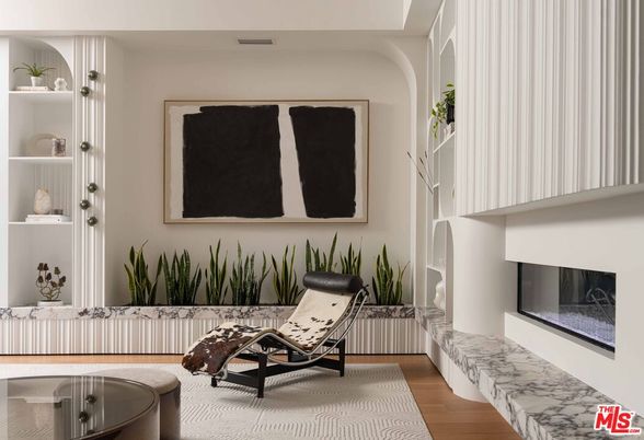 Fireplace, Interior, Wood Texture Flooring