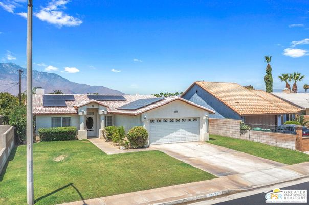 Attached, Exterior, Facade, Solar Panels, Spanish Mediterranean