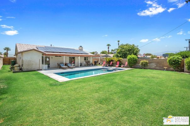 Backyard, Exterior, Pool, Solar Panels