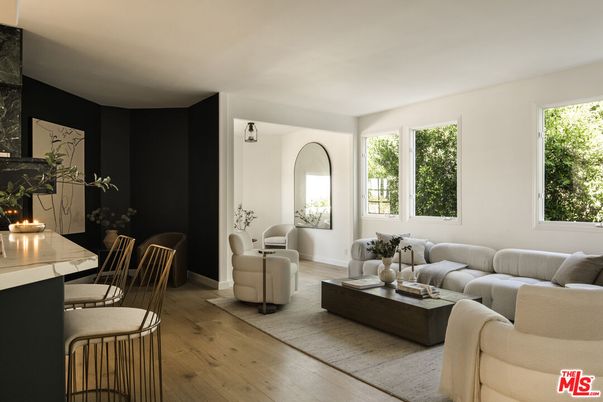 Dining room, Fireplace, Interior, Living room, Wood Texture Flooring