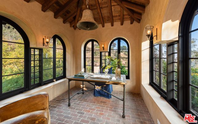 Home Office, Interior, Wooden Beams, Wooden Ceilings