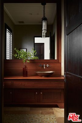 Bathroom, Fireplace, Interior