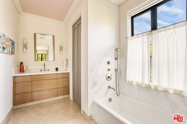 Bathroom, Interior, Marble Walls