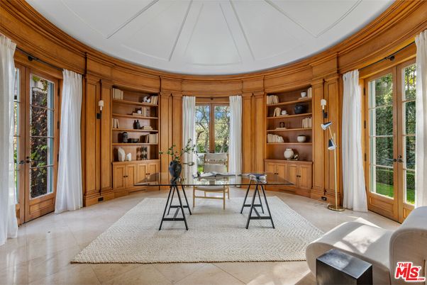 Home Office, Interior, Wooden Walls
