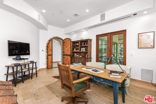 Home Office, Interior, Recessed Lighting