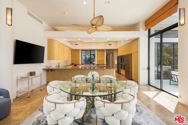 Dining room, Interior, Kitchen, Living room, Recessed Lighting, Stainless Steel Appliances