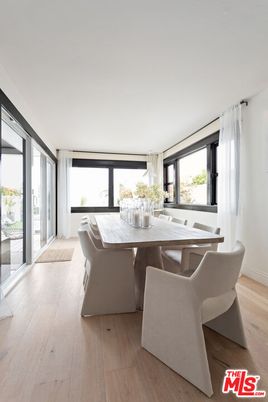 Dining room, Interior, Wood Texture Flooring