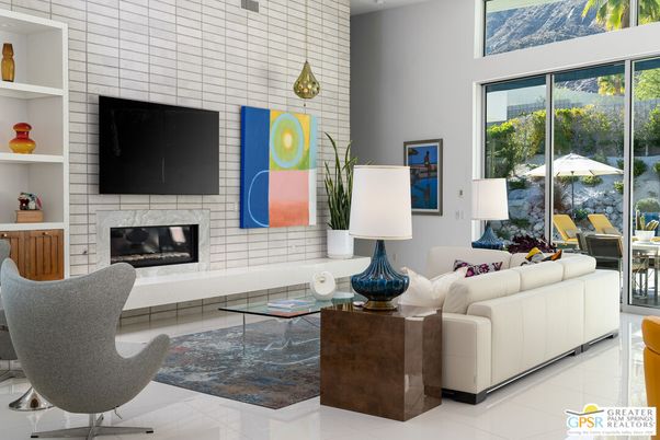 Fireplace, Interior, Living room, Stone Walls