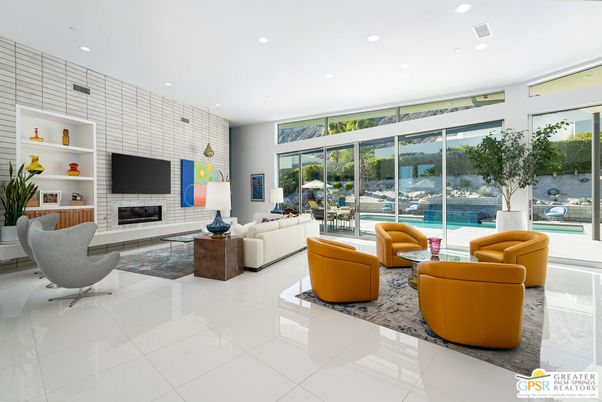 Fireplace, Interior, Living room, Recessed Lighting