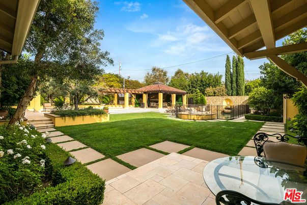 Backyard, Exterior, Fireplace