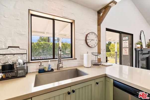 Interior, Kitchen, Stone Walls