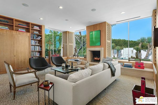 Fireplace, Interior, Living room, Recessed Lighting
