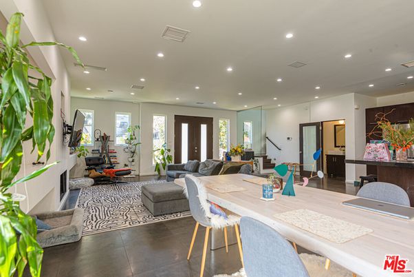 Dining room, Interior, Living room, Recessed Lighting