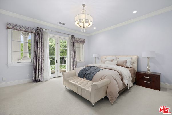 Bedroom, Interior, Pendant Lights, Recessed Lighting