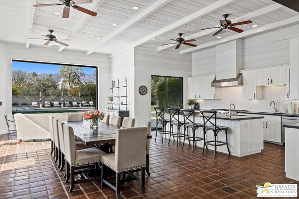 Dining room, Interior, Kitchen, Recessed Lighting