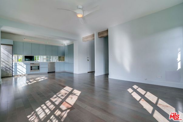 Empty room, Interior, Kitchen, Wood Texture Flooring