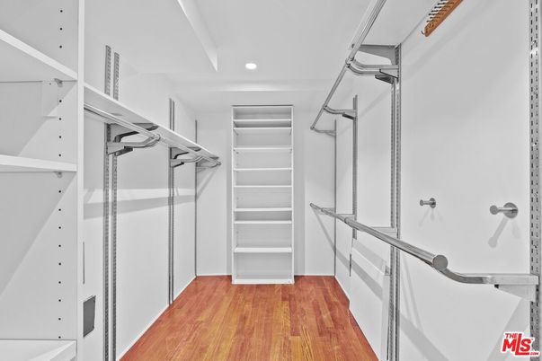 Interior, Recessed Lighting, Walk-in Closets, Wood Texture Flooring