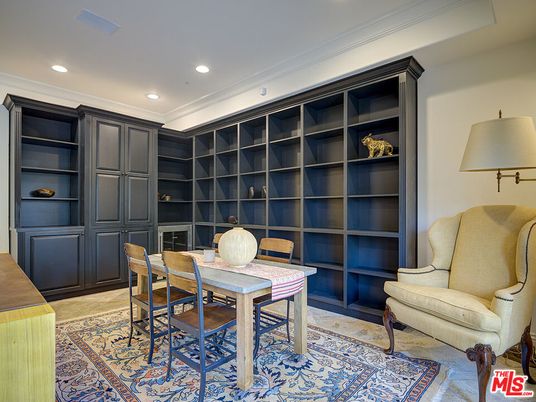 Home Office, Interior, Recessed Lighting