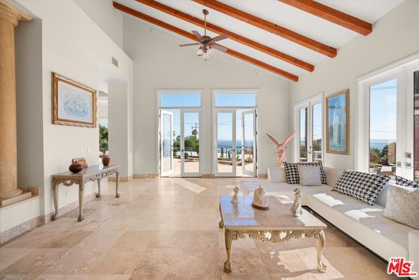 Interior, Living room, Wooden Beams
