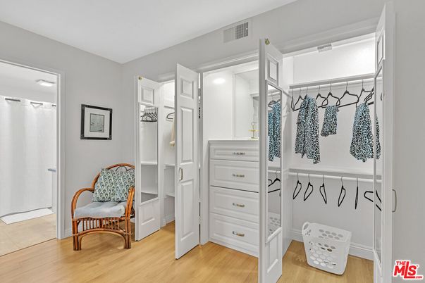 Interior, Walk-in Closets, Wood Texture Flooring