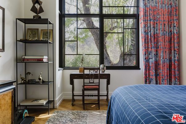 Bedroom, Home Office, Interior, Wood Texture Flooring