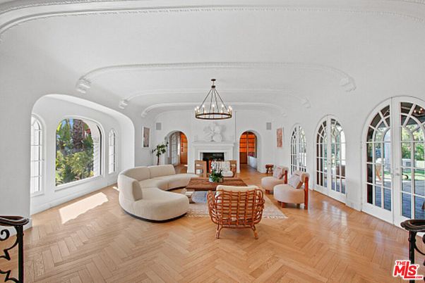 Chandelier, Fireplace, Interior, Living room, Wood Texture Flooring