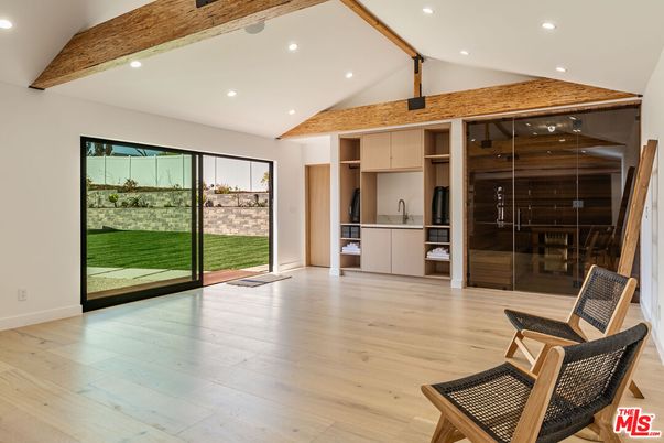 Interior, Recessed Lighting, Wooden Beams, Wood Texture Flooring