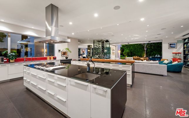 Interior, Kitchen, Living room, Recessed Lighting, Stainless Steel Appliances