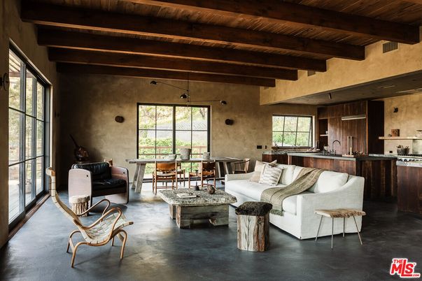 Interior, Living room, Wooden Beams, Wooden Ceilings