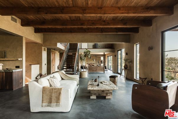 Interior, Living room, Wooden Beams, Wooden Ceilings