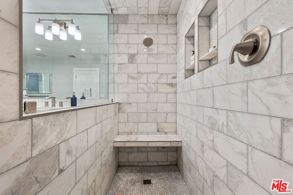 Bathroom, Interior, Marble Walls