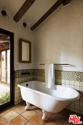 Bathroom, Free Standing Baths, Interior, Wooden Beams