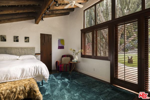 Bedroom, Interior, Wooden Beams