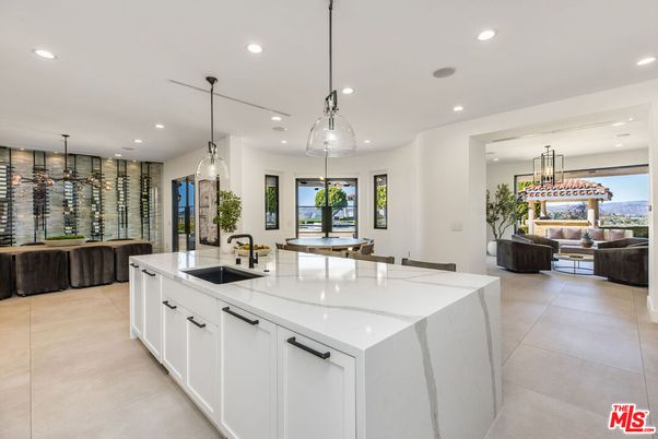 Interior, Kitchen, Living room, Pendant Lights, Recessed Lighting